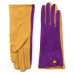 Art Of Polo Rukavice rk19287 Mustard/Purple