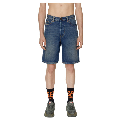 Diesel Krátke nohavice - REGULAR-SHORT SHORTS modré