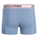 JACK & JONES Boxerky 'Jake'  námornícka modrá / svetlomodrá / tmavočervená / biela