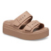 Crocs Šľapky Brooklyn Low Wedge Sandal W 207431 Béžová