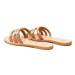 Manebi Šľapky Leather Sandals S 0.1 Y0 Hnedá