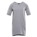 Women's cotton dress ALPINE PRO MOLEDA smoked pearl