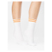 Ponožky Player 80 Deň White-Orange - Fiore UNI