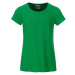 James & Nicholson Klasické dievčenské tričko z biobavlny 8007G - Papraďová