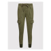 Pepe Jeans Jogger nohavice New Crusade PL211549 Zelená Relaxed Fit