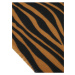 Čierno-hnedý dámsky vzorovaný šál ORSAY