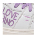LOVE MOSCHINO Sneakersy JA15264G1GIAA10C Biela