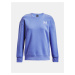 Modrá mikina Under Armour Essential Fleece Crew