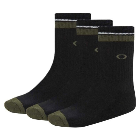 Oakley ESSENTIAL SOCKS (3 PCS) Ponožky, čierna, veľkosť