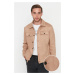 Trendyol Camel Regular Fit Pocket Buttoned Winter Seasonal Suede Jacket Coat