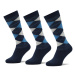 Horka Súprava 3 párov vysokých ponožiek unisex Riding Socks 145450-0000-0218 Tmavomodrá