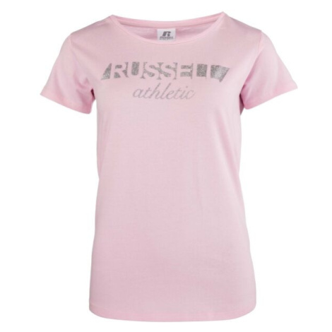 Russell Athletic T-SHIRT W Dámske tričko, ružová, veľkosť
