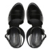 Calvin Klein Sandále Geo Stil Sandal 90Hh HW0HW01462 Čierna