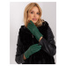 Dark Green Winter Touch Gloves