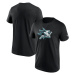 San Jose Sharks pánske tričko Chrome Graphic T-Shirt Black