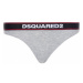 Dsquared2 Underwear Brazílske nohavičky D8L612480 Sivá