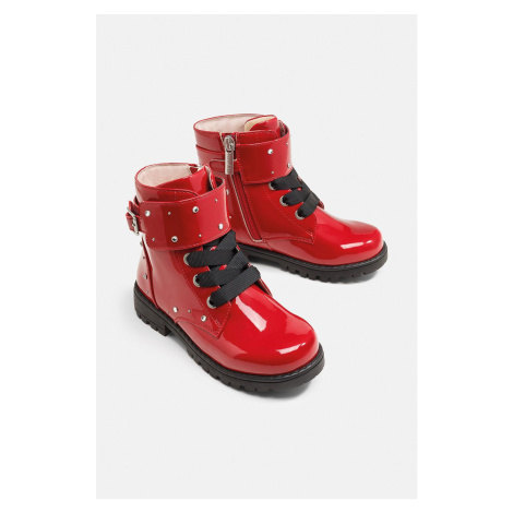 Detské topánky Mayoral červená farba,