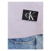 Calvin Klein Jeans Tričko J30J323482 Fialová Regular Fit