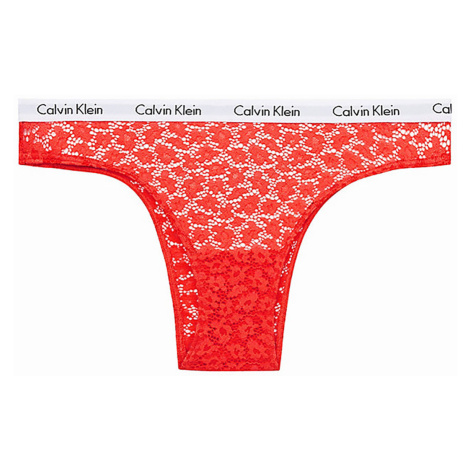 Dámske brazílske čipky Carousel QD3859E-FDD - Calvin Klein