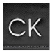 Calvin Klein Kabelka Re-Lock Dbl Xbody W/Flap Saff K60K609861 Čierna