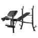 Tunturi WB40 COMPACT WIDTH WEIGHT BENCH Posilňovacia lavica, čierna, veľkosť