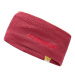 La Sportiva Knitty Headband Velvet / Flamingo