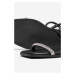ONLY Remienkové sandále 'MILAN'  čierna / strieborná