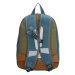 Beagles Žlto-modrý vodeodolný školský ruksak „Smile“ 11L