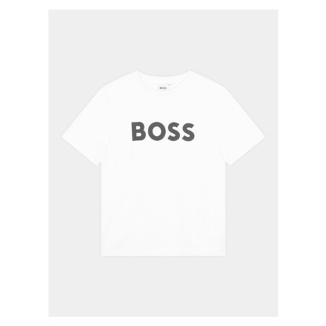 Boss Tričko J25P24 M Biela Regular Fit Hugo Boss