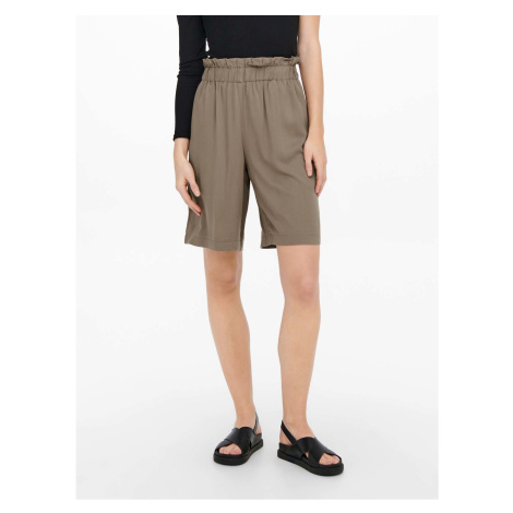 Brown Wide Shorts ONLY Caly - Women