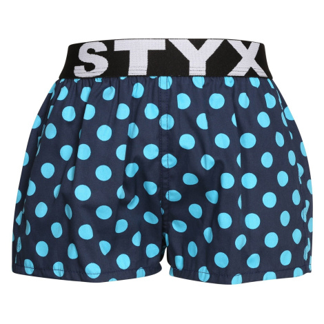 Children's boxer shorts Styx art sports elastic polka dots