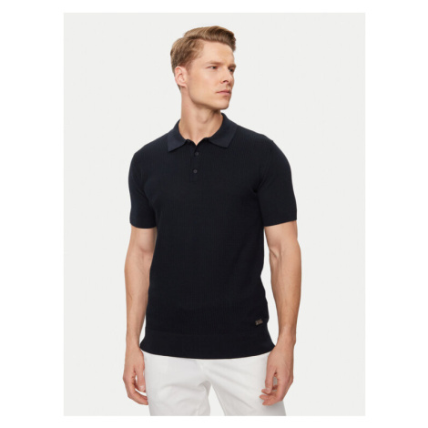 KARL LAGERFELD Polokošeľa 655040 542307 Tmavomodrá Regular Fit