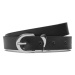 Calvin Klein Dámsky opasok Round Organic Loop Belt 2.5 K60K611930 Čierna