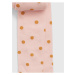 Ružové dievčenské bodkované pančuchové nohavice GAP