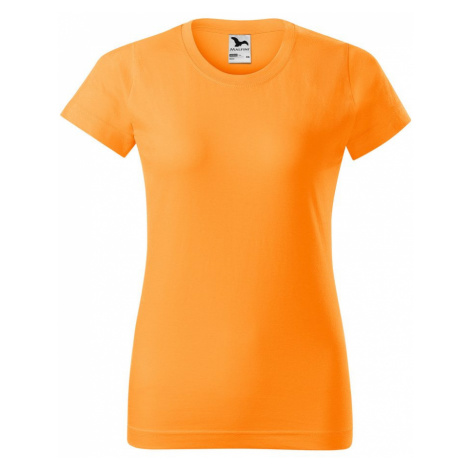 MALFINI Dámske tričko Basic - Mandarínkovo oranžová