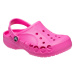 Dievčenské kroksy (rekreačná obuv) CROCS Baya Clog K electric pink