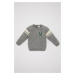 DEFACTO Baby Boy Crew Neck Printed Sweater