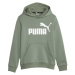 Puma ESSENTIALS BIG LOGO HOODIE Chlapčenská mikina, khaki, veľkosť