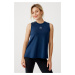 Rough Sports Top Radical Classic Top Navy Blue