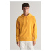 MIKINA GANT SUNFADED HOODIE MEDAL YELLOW