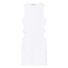 Pull&Bear Letné šaty  biela