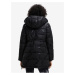 Čierna dámska zimná bunda Desigual Aarhus
