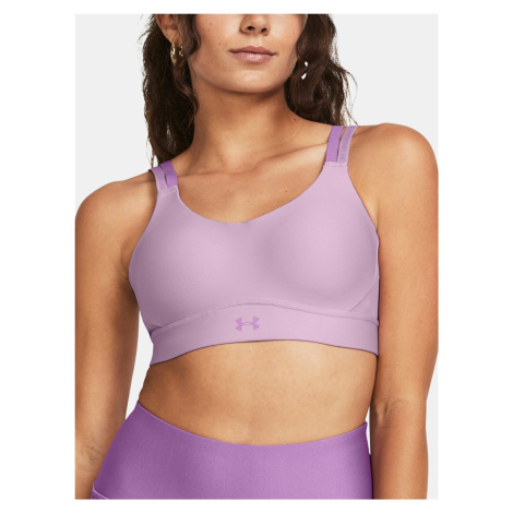 Podprsenka Under Armour UA Infinity Mid 2.0 Rib Bra-PPL XL (A-C)