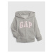 GAP Kids sweatshirt french terry logo - Girls