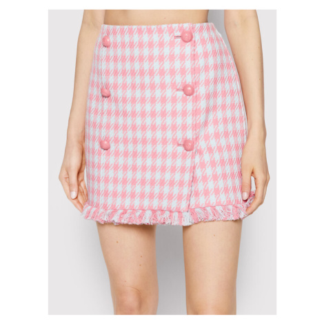 TWINSET Mini sukňa 221AT2274 Ružová Regular Fit