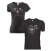 Párové tričká pre zamilovaných s potlačou Batman a Catwoman