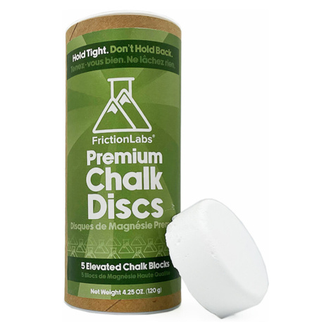 Magnézium FrictionLabs Premium Chalk Disc 120 g Farba: zelená