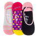 Meatfly PACK - dámske ponožky Low socks S19 N / Pink