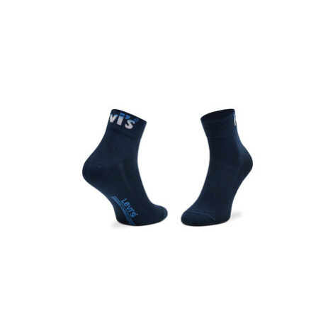 Levi's® Súprava 2 párov kotníkových ponožiek unisex 701218213 Tmavomodrá Levi´s
