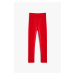 Koton Red Girl's Leggings